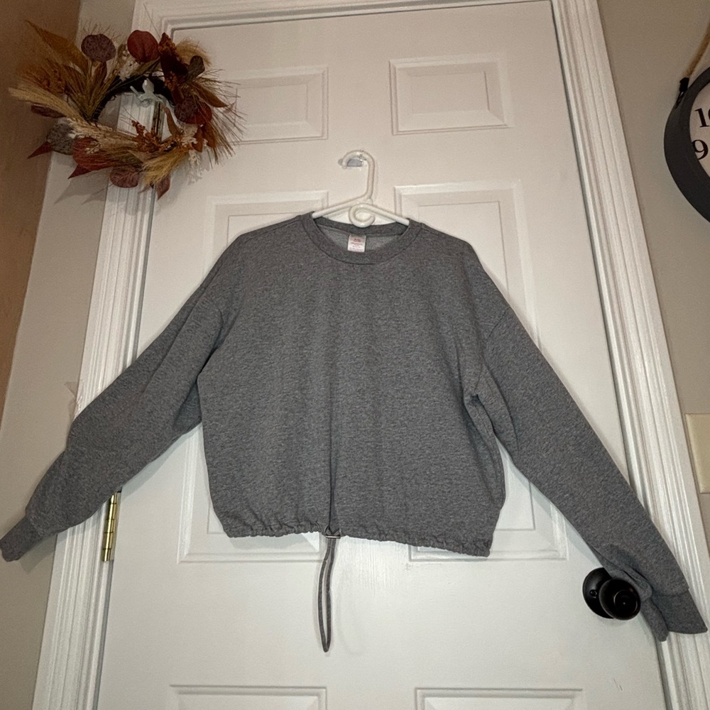 No Boundaries Charcoal Gray Women's Sweater